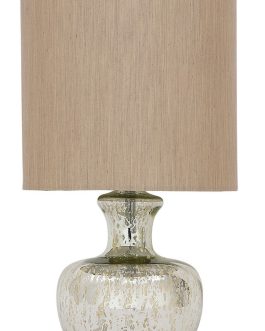 MERCURY GLASS TABLE LAMP