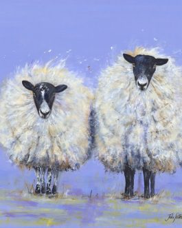 TOGETHER WE STAND – SHEEP CANVAS PICTURE