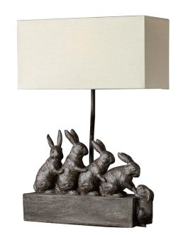 HARE FAMILY TABLE LAMP