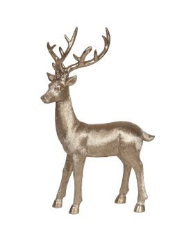 PROUD STANDING STAG PALE GOLD