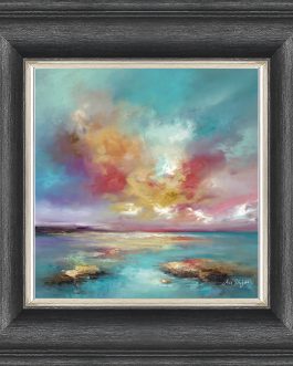ROSY CLOUDS FRAMED PICTURE