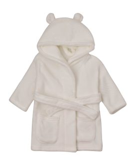 BABY’S FIRST DRESSING GOWN WHITE