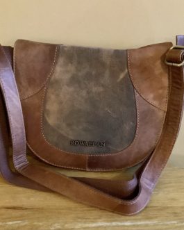 ROWALLAN CURVED LEATHER HAND BAG 31-2745/1820cm  x