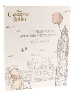 WINNIE THE POOH FIRST YEAR MULTI APERTURE FRAME
