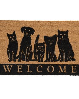 DOGS AND CATS DOORMAT