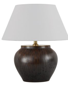 WOOD EFFECT TABLE LAMP